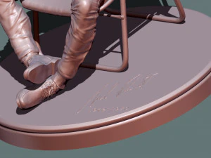 Jochen Rindt Legend 3D Print Model