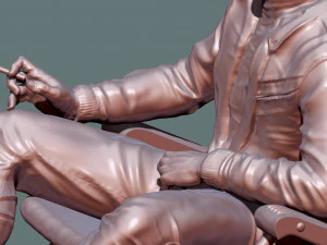 Jochen Rindt Legend 3D Print Model