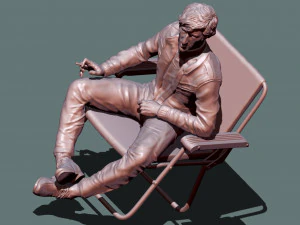 Jochen Rindt Legend 3D Print Model