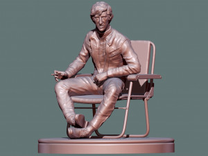 Jochen Rindt Legend Modello di stampa 3D