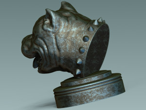 American Bully 3Dプリントモデル