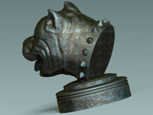 American Bully 3D Print Model