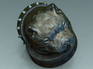 American Bully 3D Print Model