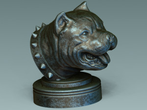 American Bully 3Dプリントモデル