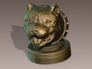 American Bully 3D Print Model