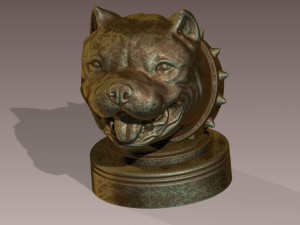 American Bully 3Dプリントモデル