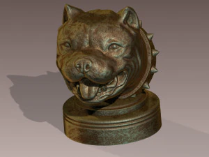 American Bully 3D Print Model