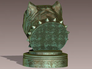 American Bully 3D Print Model