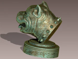 American Bully 3D Print Model