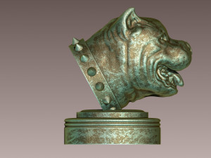 American Bully 3Dプリントモデル
