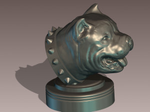 American Bully 3Dプリントモデル