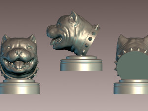 American Bully 3Dプリントモデル