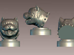 American Bully 3D Print Model