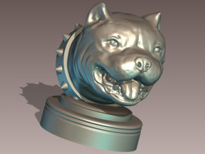 American Bully 3Dプリントモデル