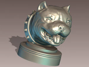 American Bully 3D Print Model