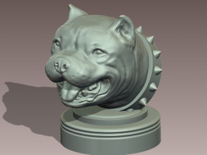 American Bully 3Dプリントモデル