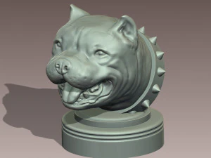 American Bully 3D Print Model