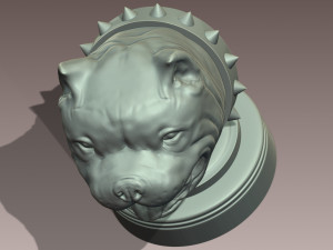 American Bully 3Dプリントモデル