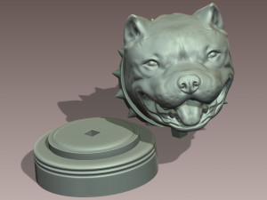American Bully 3Dプリントモデル