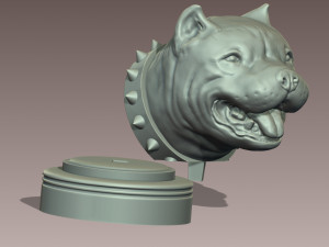 American Bully 3Dプリントモデル