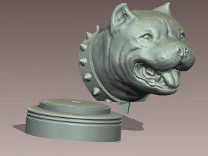 American Bully 3D Print Model