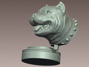 American Bully 3D Print Model