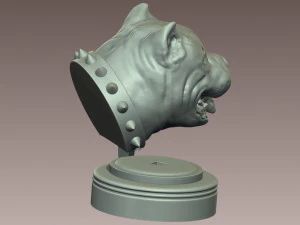 American Bully 3D Print Model