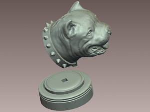 American Bully 3Dプリントモデル