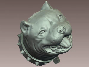 American Bully 3D Print Model
