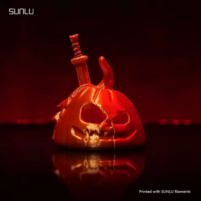 Pumpkin-Head by sunlu 3D-Druckmodell .c4d .max .obj .3ds .fbx .stl .blend 