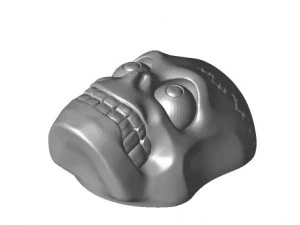 खोपड़ी 3D प्रिंट मॉडल