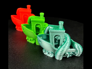 Benchy with octopus Model Cetak 3D
