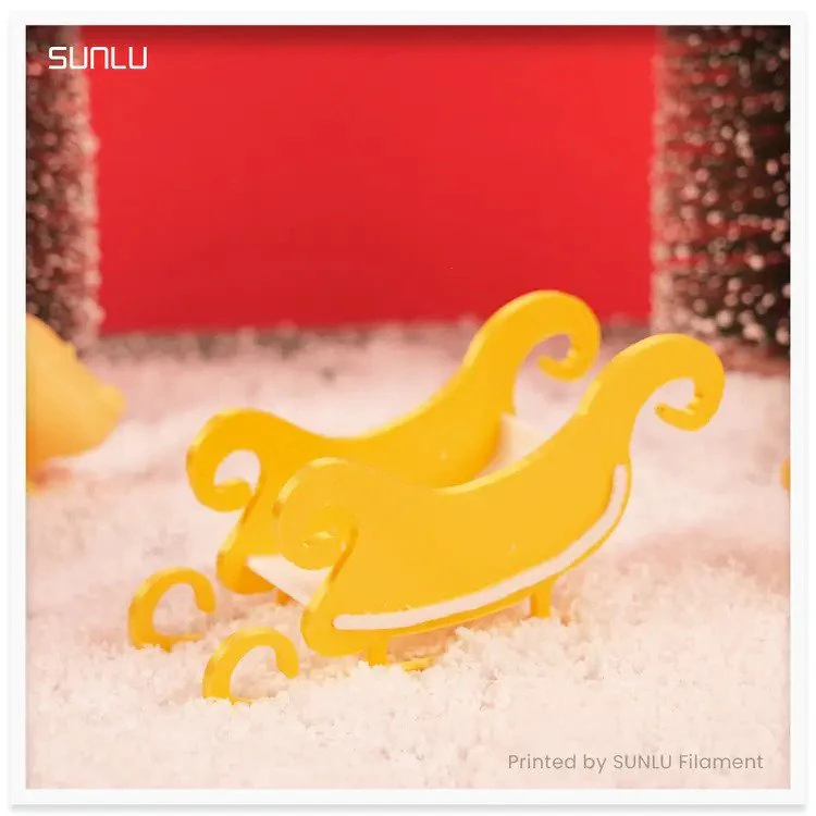 SUNLU Sled 3D Print Model .c4d .max .obj .3ds .fbx .stl .blend 