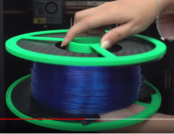 Filament SpoolDesigned by Kingroon 3D-printmodel .c4d .max .obj .3ds .fbx .stl .blend 