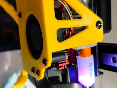 Kingroon KP3S hotend upgrade 3D Print Model