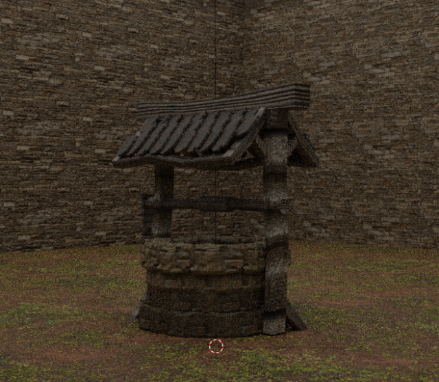 Water Well 3D 模型 .c4d .max .obj .3ds .fbx .stl .blend 