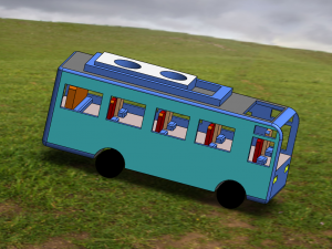 Bus 3D मॉडल