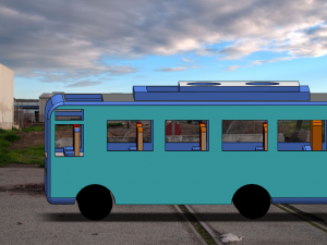 Bus 3D मॉडल