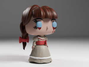 Annabelle funko pop 3D Print Model