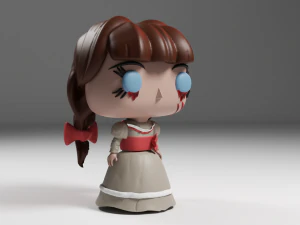 Annabelle funko pop 3D Print Model