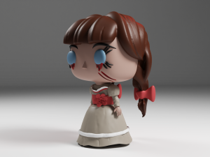 Annabelle funko pop 3D Print Model