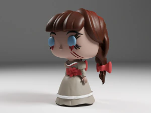 Annabelle funko pop 3D Print Model