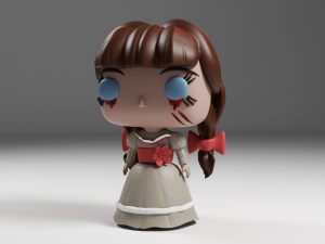 Annabelle funko pop 3D Print Model