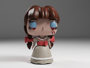 Annabelle funko pop 3D Print Model