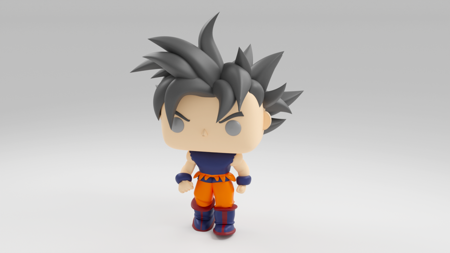 Goku In Super Saiyan From The Dragon Ball Funko Pop 3D Принт.