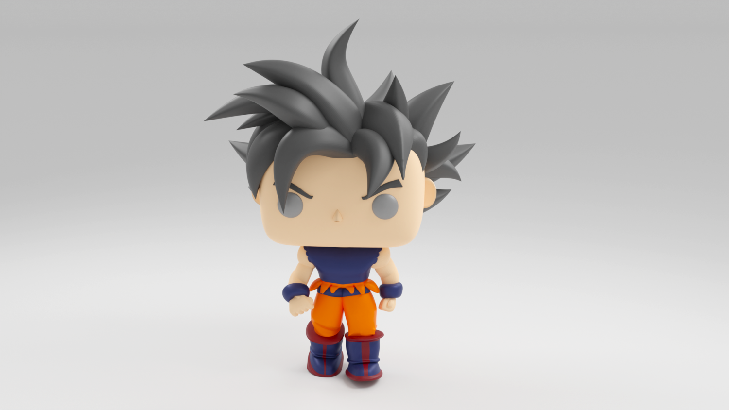 Goku In Super Saiyan From The Dragon Ball Funko Pop 3D Принт.