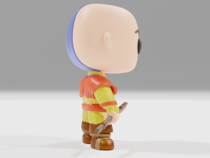 Avatar Aang from Avatar the Last airbender Funko pop 3D 프린트 모델