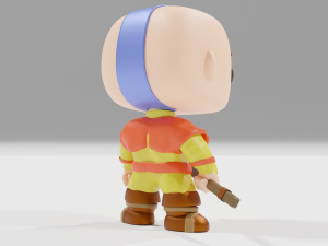 Avatar Aang from Avatar the Last airbender Funko pop 3D 프린트 모델