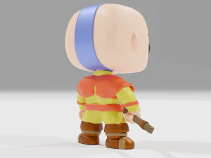 Avatar Aang from Avatar the Last airbender Funko pop 3D Print Model