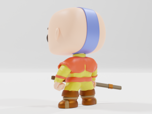 Avatar Aang from Avatar the Last airbender Funko pop 3D 프린트 모델